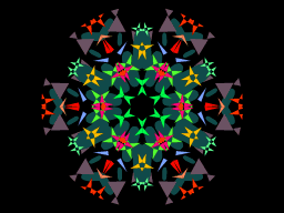 Cool kaleidoscope image